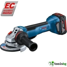 BOSCH GWS 18V-10 P - ПРОФЕСИОНАЛЕН АКУМУЛАТОРЕН БЕЗЧЕТКОВ ЪГЛОШЛАЙФ BOSCH GWS 18V-10 P - ПРОФЕСИОНАЛЕН АКУМУЛАТОРЕН БЕЗЧЕТКОВ ЪГЛОШЛАЙФ